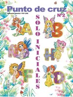 Solo iniciales en Punto de Cruz